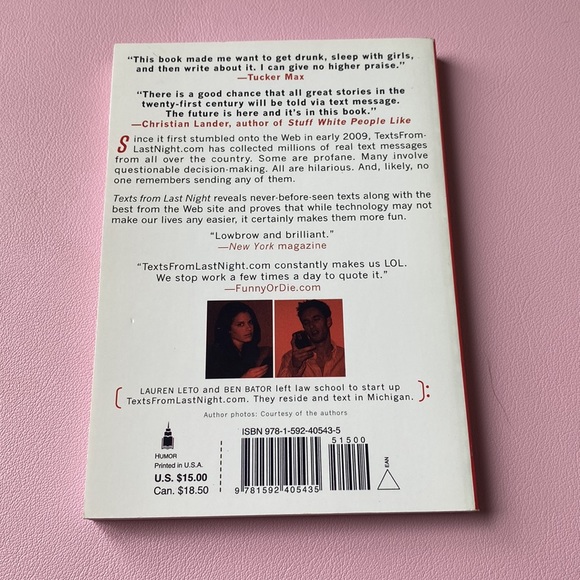 Texts From Last Night - Book - Picture 2 of 3